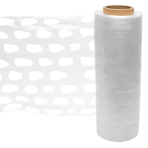 Stretch Film - Vented Air-Flow Premium Clear WAF18M 19INx3300FT 1/CS 40/SKID