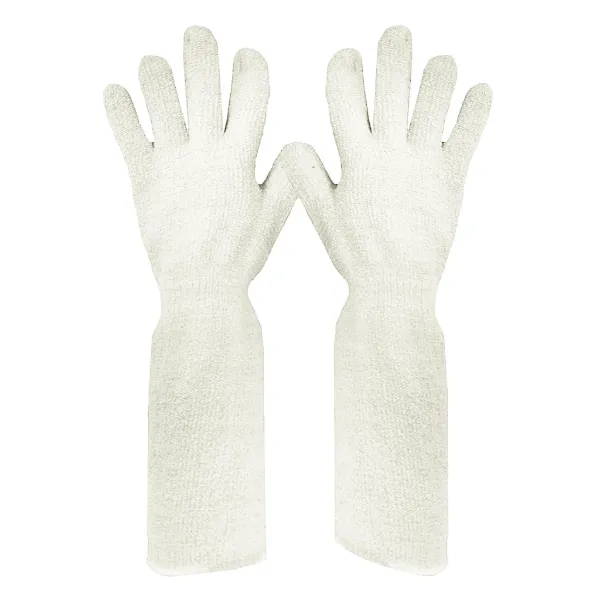 Gloves - Terry Cloth with Gauntlet Cuff Thermo-GuardT White 66-084-00 14IN One Size 12PR/PK 24/CS