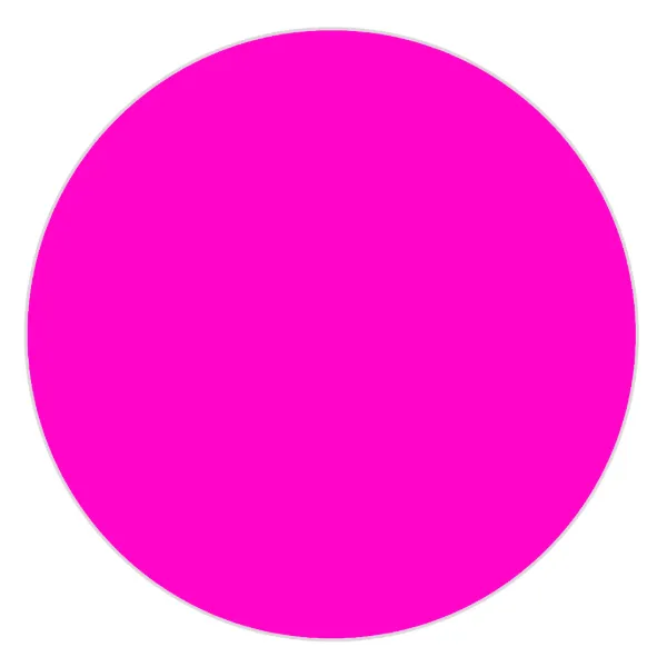 Labels - Circle Neon Pink CBL1 1IN 1000/RL