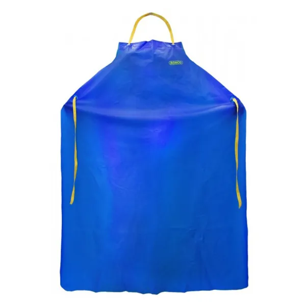Apron - CoverMe™ Vinyl Blue 41-532 35INx45IN 8MIL One Size 12/PK 72/CS