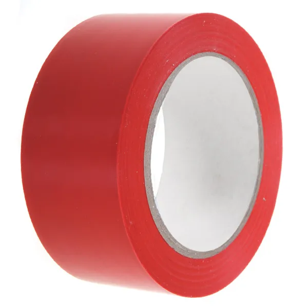 PVC Tape - Lane Marking Red LMT 24MMx33M 6MIL 12/CS
