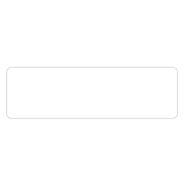 Labels - Plain Blank White PBL 1INx3.3IN 500/RL 20/CS