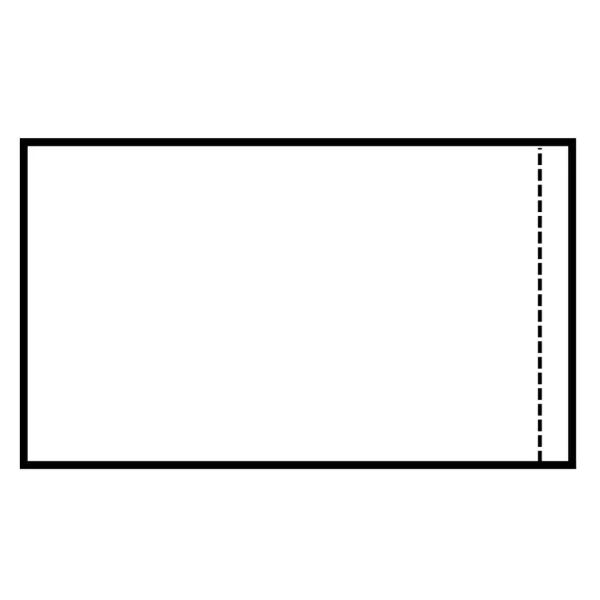 Packing List Envelopes - Plain Side Loading Clear PAK300 9.5INx12IN 500/BX