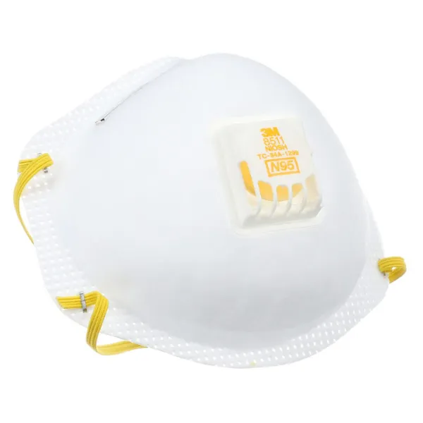 Particulate Respirator - N95 White 8511 10/BX 80/CS