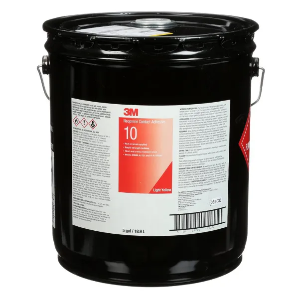 Contact Adhesive - Scotch-Weld™ Neoprene Neutral/Yellow 10 5GAL PAIL 1/CS
