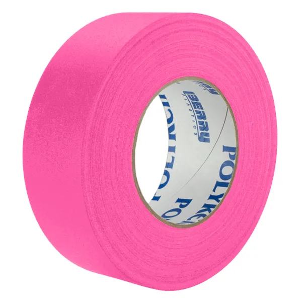 Cloth Tape - Gaffers Neon Pink 510N 12MMx45M 11.5MIL 96/CS