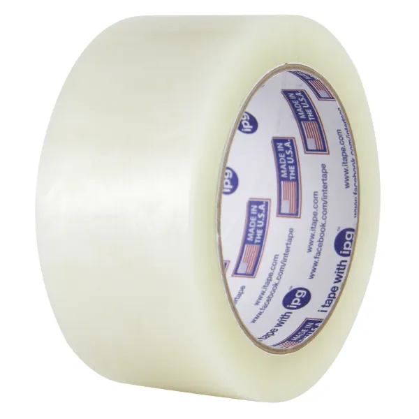 Packaging Tape Polypropylene - Hot Melt Rubber Resin Clear 6100 48MMx100M 1.6MIL 36/CS 2160