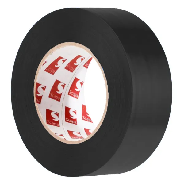 Polyethylene Tape Black 136 36MMx55M 9MIL 36/CS