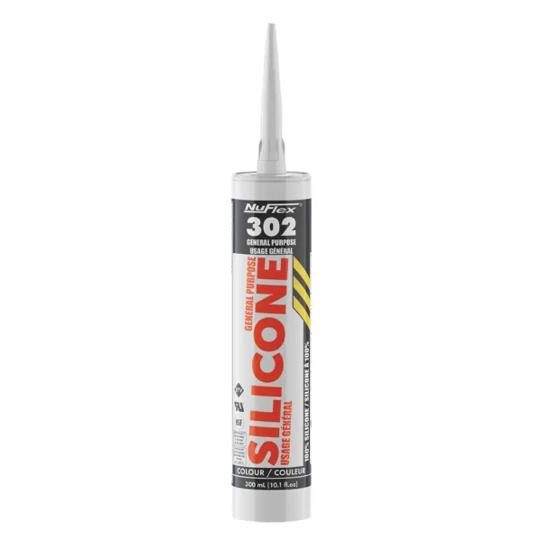 Sealant - NuFlex® General Purpose Clear 302K 300ML CARTRIDGE 12/CS