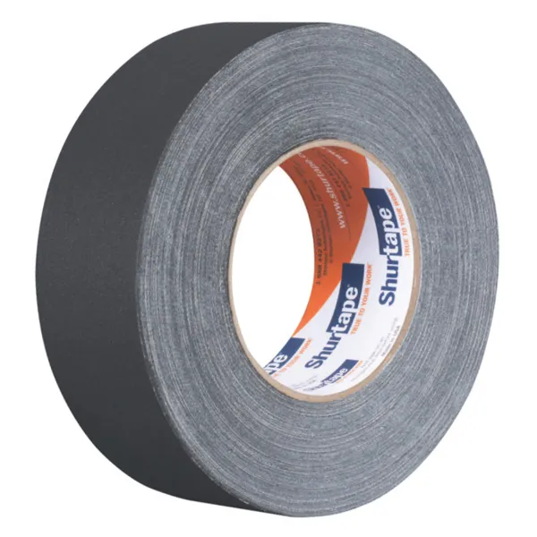 Cloth Tape - Gaffers Black P-628 24MMx50M 10.75MIL 48/CS