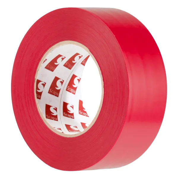 Polyethylene Tape Red 133 48MM x 55M 7.5MIL 24/CS