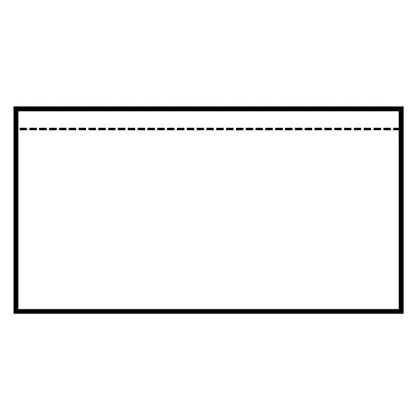 Packing List Envelopes - Plain Top Loading Clear PAK200 5.5IN x 10IN 1000/BX