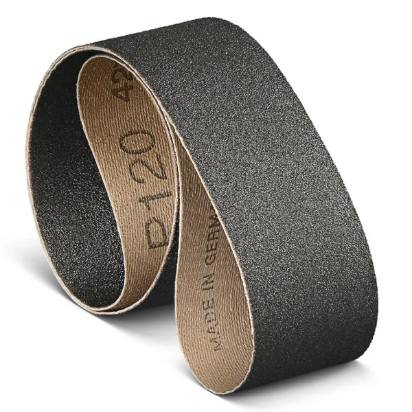 Sanding Belt - Silicon Carbide Sturdy Black CK721X 4IN x 106IN 80G 1/EA 10/CS