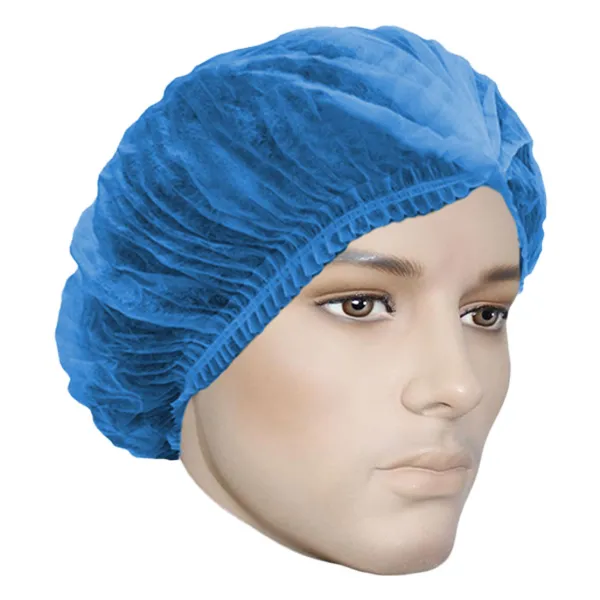 Hair Net - Care™ Polypropylene Pleated Bouffant Cap Blue 7024B 24IN 100/PK 1000/CS