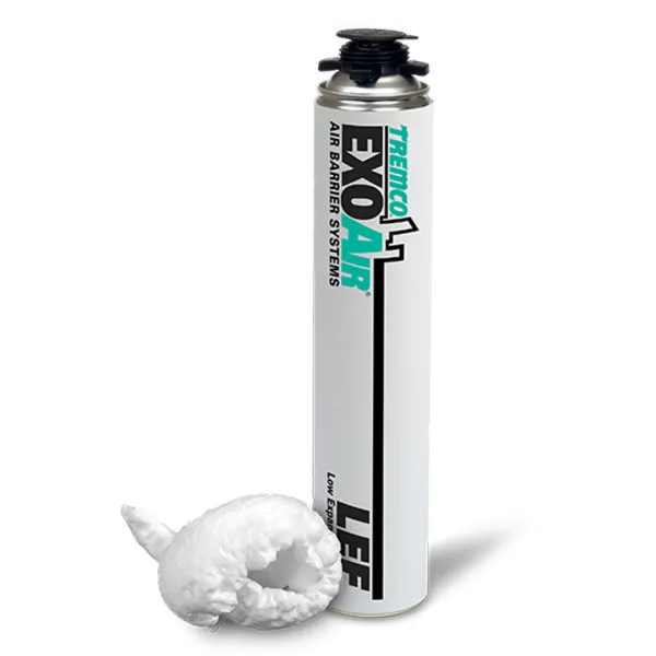 Sealant - Polyurethane Foam Clear ExoAir® LEF 750ML Can 1/EA 12/CS 756/SKID