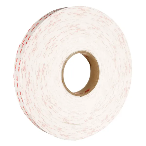 VHB Tape - Paper Liner D/C White 4950 18MMx33M 45MIL 12/CS