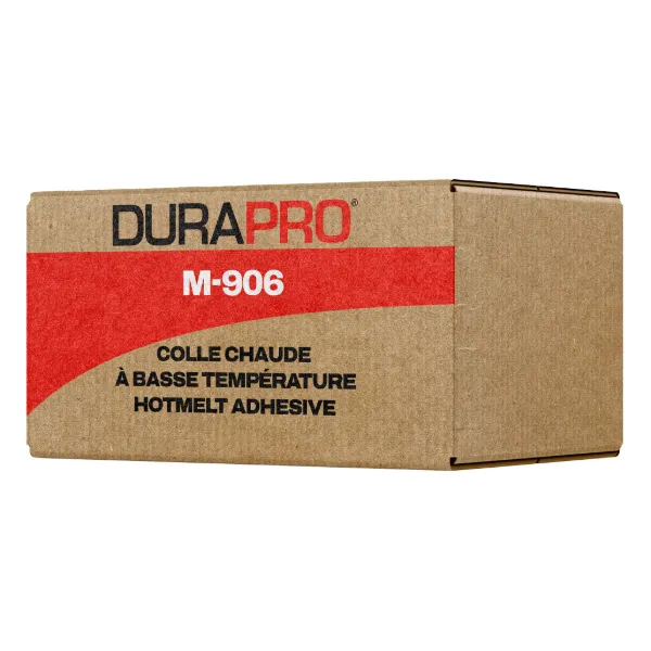 Hot Melt Adhesive - Medium Setting Low Temp. Clear M-906 1/2IN x 10IN 11.34KG/BX